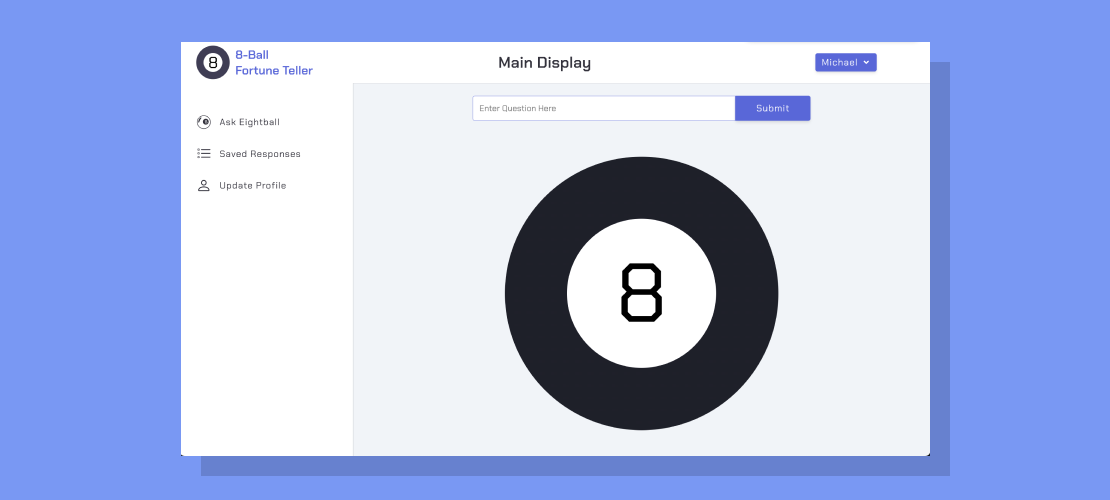 Eightball fortune landing page