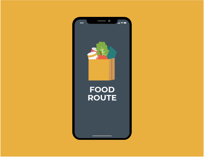 Food Route Design project preview